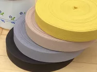 Popruh bavlněný šíře 30 mm - béžová