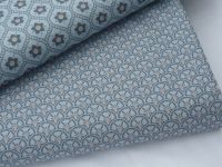  Bavlněný popelín - FLOWERS II   ZBYTEK 75cm