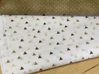 Bavlněné plátno - trojúhelníčky (120g) dovoz EU
