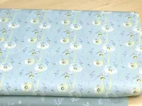 Bavlněný popelín - pampelišky 