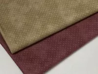 Bavlněný popelín s puntíkem - vínový (150g) dovoz EU Bavlněný popelín s puntíkem - vínový (150g) dovoz EU