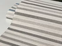 Dekorační látka- ELDORÁDO (pruhy šedo-černé) dovoz EU