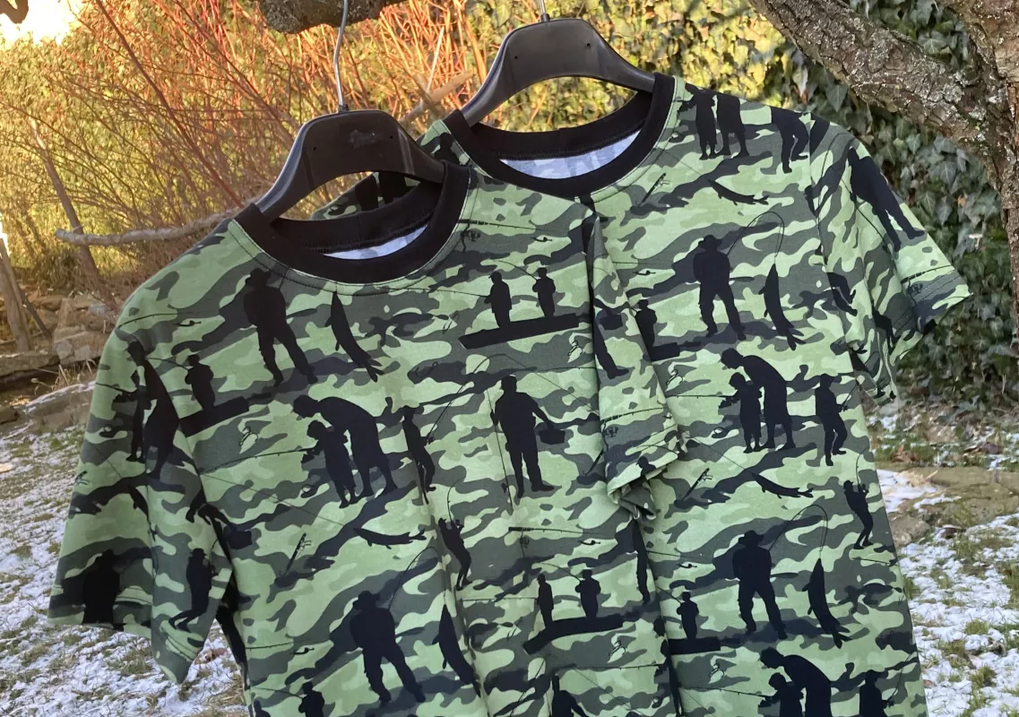 Dětské tričko - rybáři (vel. 122)