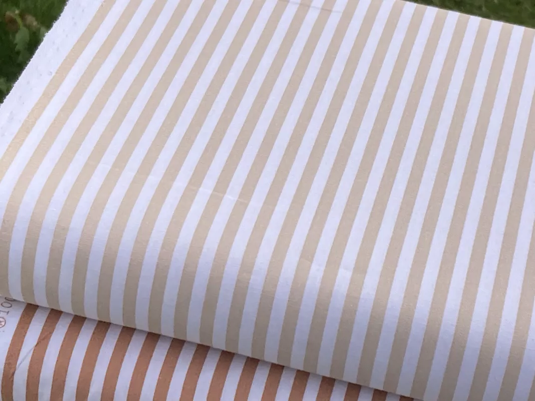 EDOUARD / proužky bílo-béžové dovoz EU