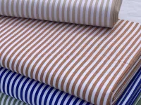 EDOUARD / proužky bílo-terakota