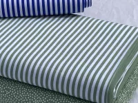 EDOUARD / proužky bílo-zelené