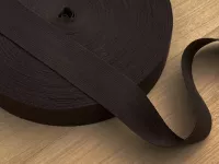 Keprovka 30 mm (tkaloun) - tmavě hnědá