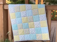 Malá patchworková deka - barevný MIX.... Malá patchworková deka - barevný MIX....