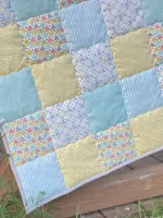 Malá patchworková deka - barevný MIX.... Malá patchworková deka - barevný MIX....