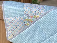 Malá patchworková deka - barevný MIX.... Malá patchworková deka - barevný MIX....