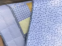 Patchworková deka - kostky a kostičky... Patchworková deka - kostky a kostičky...