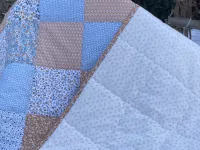 Patchworková deka - kytičková (Milly artic)...