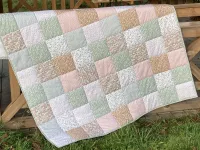 Patchworková deka - kytičková (Milly rose)...