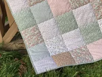 Patchworková deka - kytičková (Milly rose)...