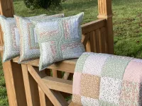 Patchworková deka - kytičková (Milly rose)...