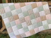 Patchworková deka - kytičková (Milly rose)...