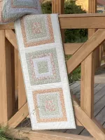 Patchworkový středový ubrus -Milly rose....