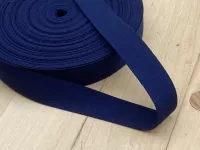Popruh bavlněný  30mm  - tmavě modrá