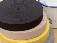 Popruh bavlněný šíře 30 mm - černá 