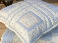 Povlak na polštář- proužky s krajkou I.... Povlak na polštář- proužky s krajkou I....