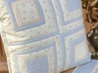 Povlak na polštář- proužky s krajkou I.... Povlak na polštář- proužky s krajkou I....