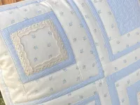 Povlak na polštář- proužky s krajkou I.... Povlak na polštář- proužky s krajkou I....