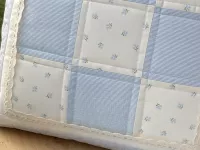 Povlak na polštář- proužky s krajkou II.... Povlak na polštář- proužky s krajkou II....