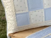 Povlak na polštář- proužky s krajkou III....