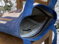 Taška - lístky, len a JEANS.....