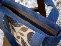 Taška - lístky, len a JEANS.....