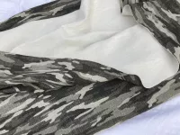 Teplákovina - Jeans MASKÁČ khaki (270gr/m2)