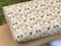 Úplet - hnědobéžové kosočtverce  (digi)