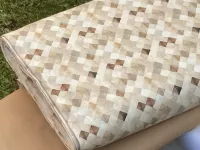 Úplet - hnědobéžové kosočtverce (digi)