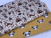 Úplet - panda hlava