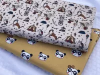 Úplet - panda hlava