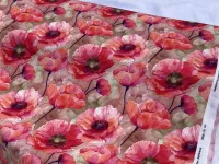 Úplet -vlčí máky (digi tisk)