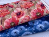 Úplet -vlčí máky (digi tisk)