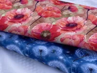 Úplet -vlčí máky (digi tisk)