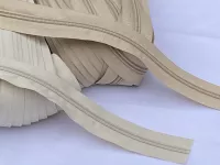 Zip spirálový 5 mm metráž - krémová (307)