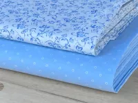 Ma Maison - modrý ornament na smetanové CZ