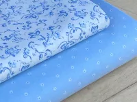 Ma Maison - kytičky na světle modré CZ Ma Maison - kytičky na světle modré CZ