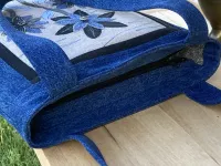 Taška - květy na lnu a JEANS..... Taška - květy na lnu a JEANS.....